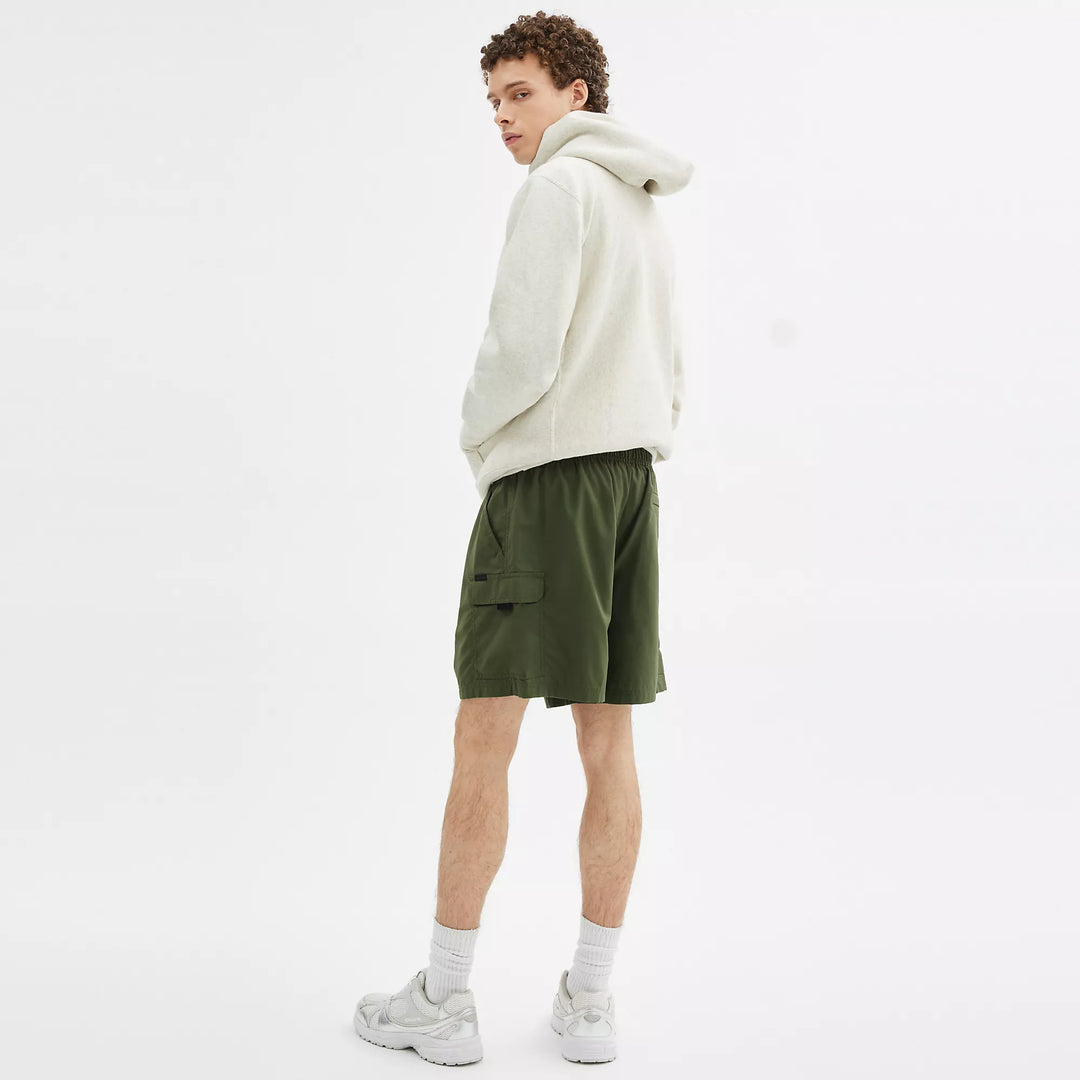 nylon utility short in recycled nylon