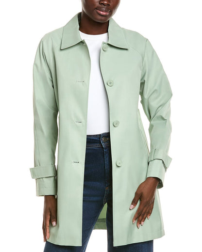 balmac single-breasted coat
