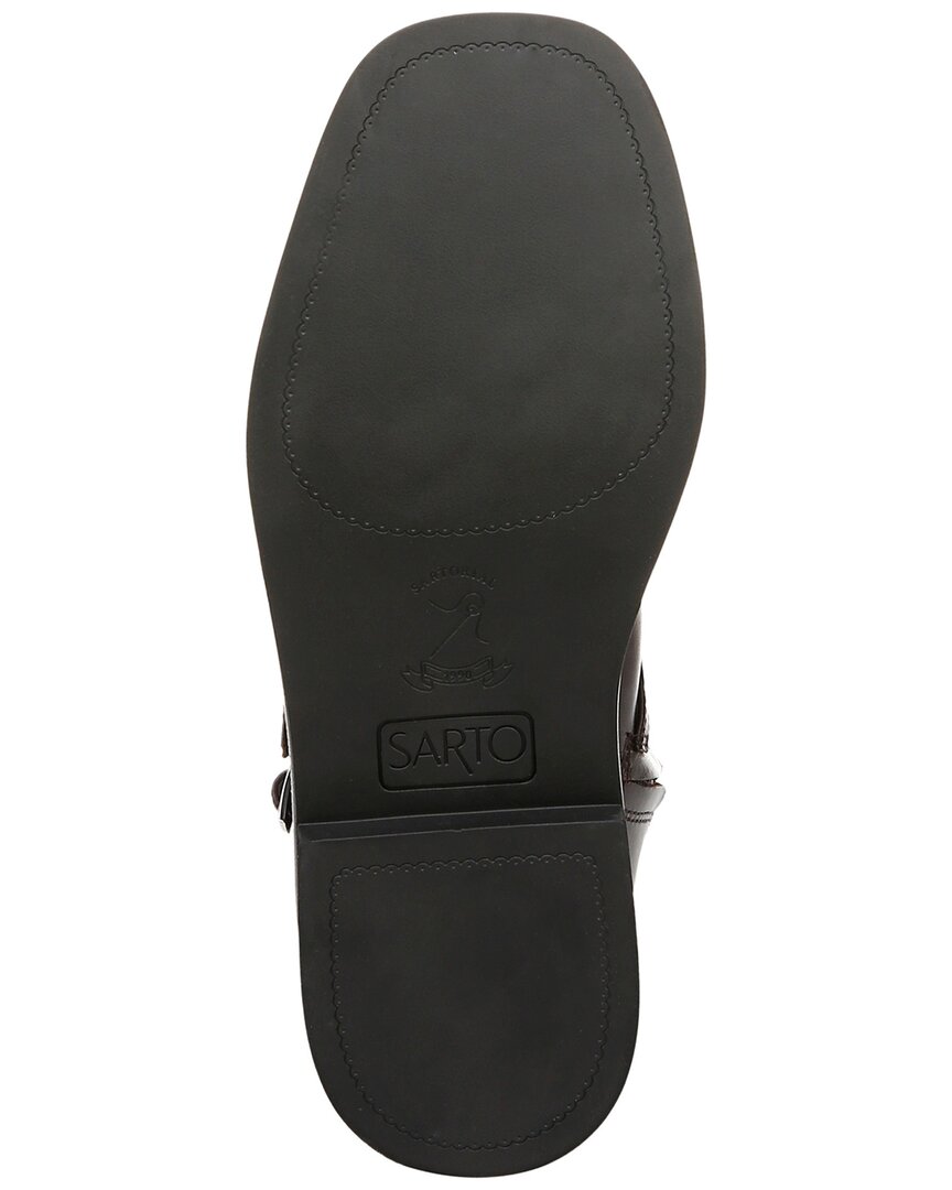ainsley wide calf leather boot