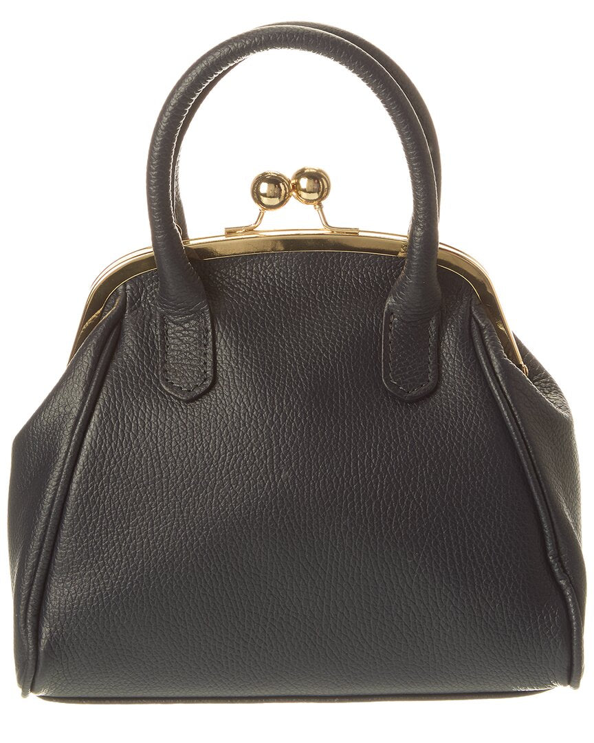 tally27 top handle leather satchel