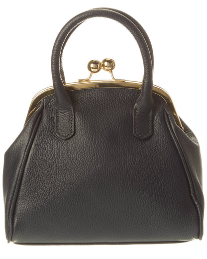 tally27 top handle leather satchel