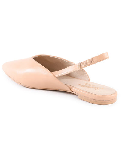 holli leather flat