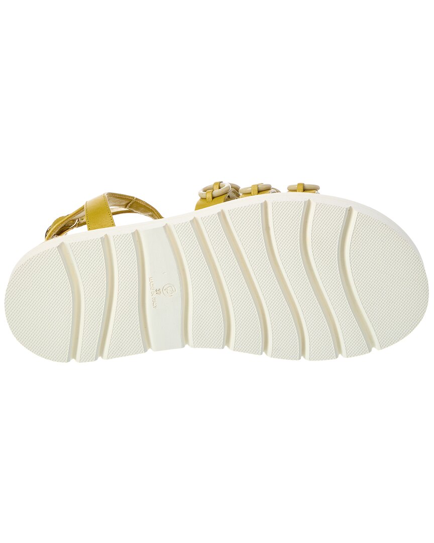 cruz ring leather platform sandal
