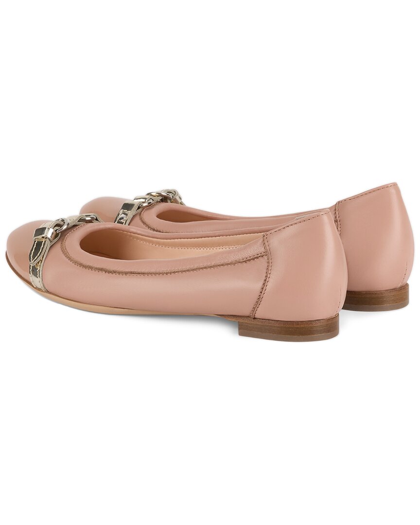 monika leather ballet flat