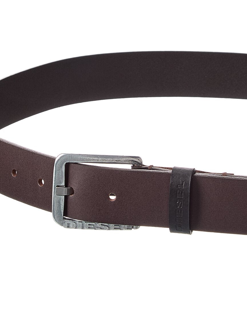 logo b-basic leather belt