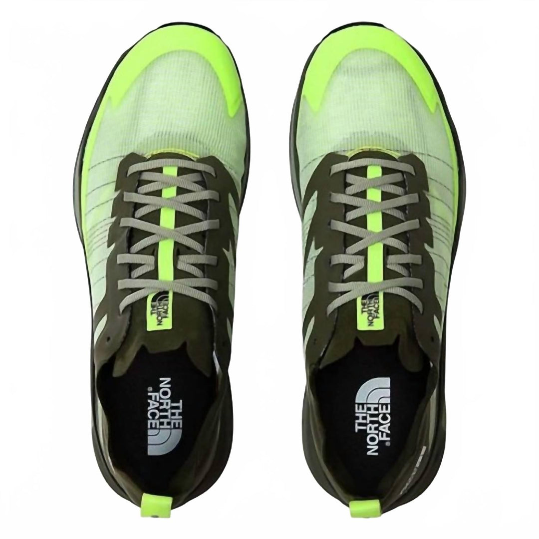 men's vectiv infinite trail shoes in sharp green/tea green
