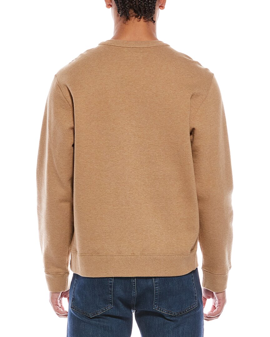 fleece crewneck sweatshirt