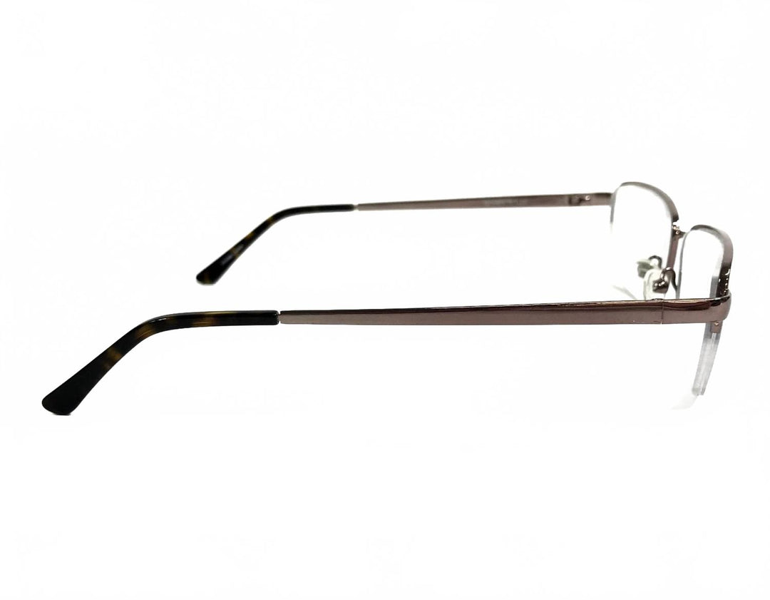 men's tlf7001 rectangle eyeglasses in grey
