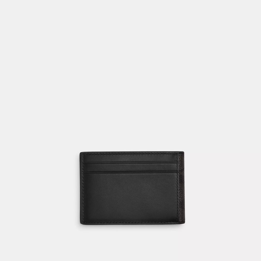 compact billfold wallet in signature canvas
