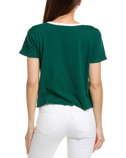 miami football crop t-shirt
