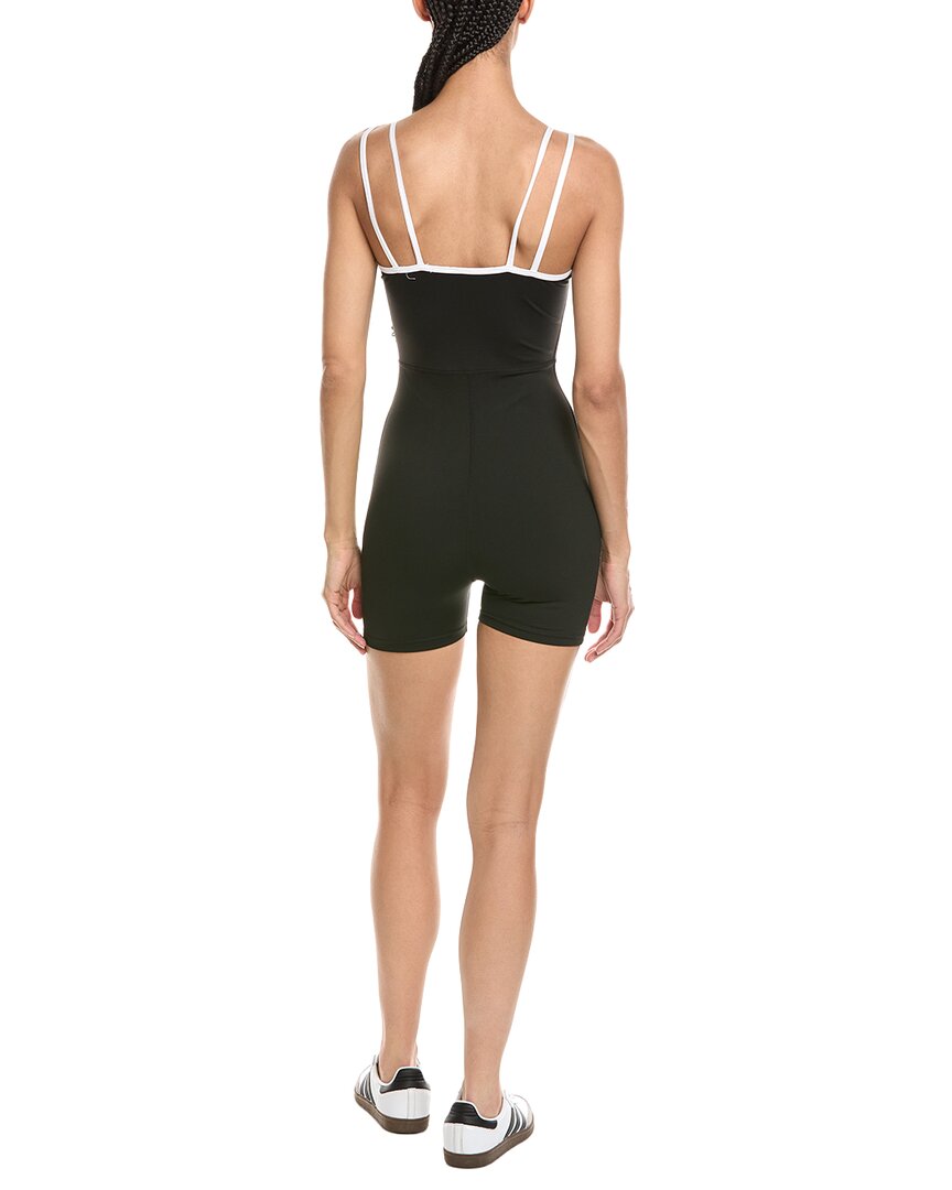 3.5in double straps spaghetti activewear romper