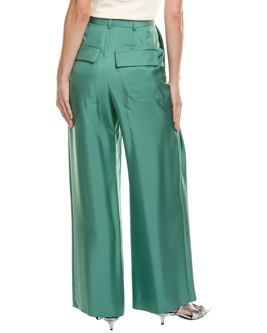organic silk relaxed pant