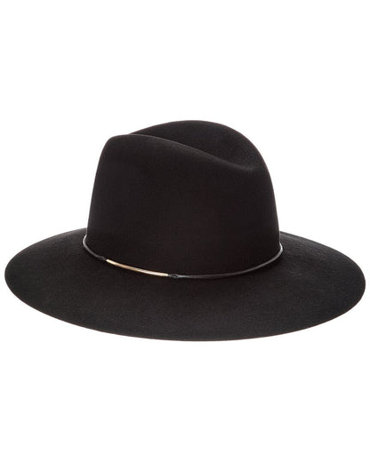 short brim wool fedora