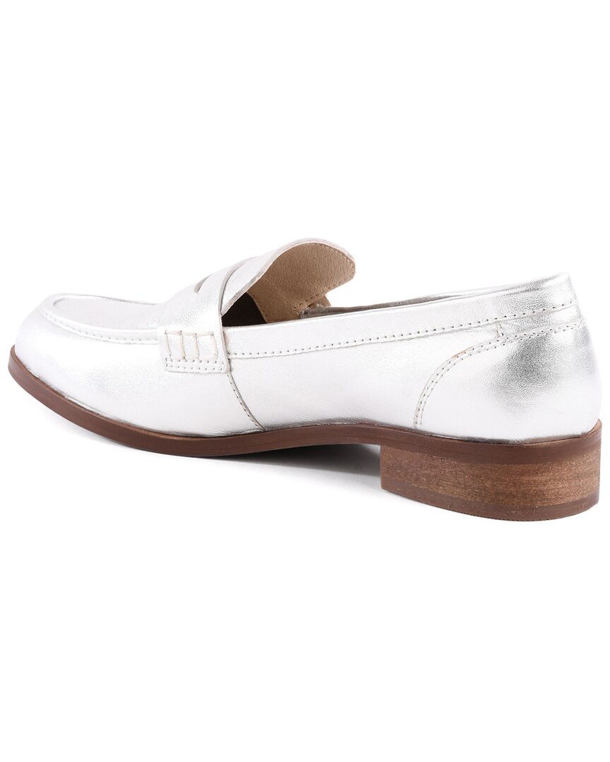 morton leather loafer