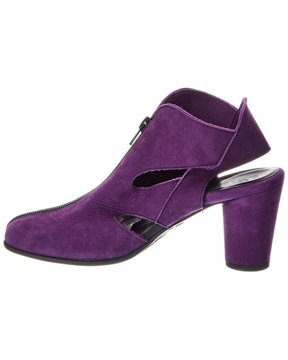 klomya leather flat