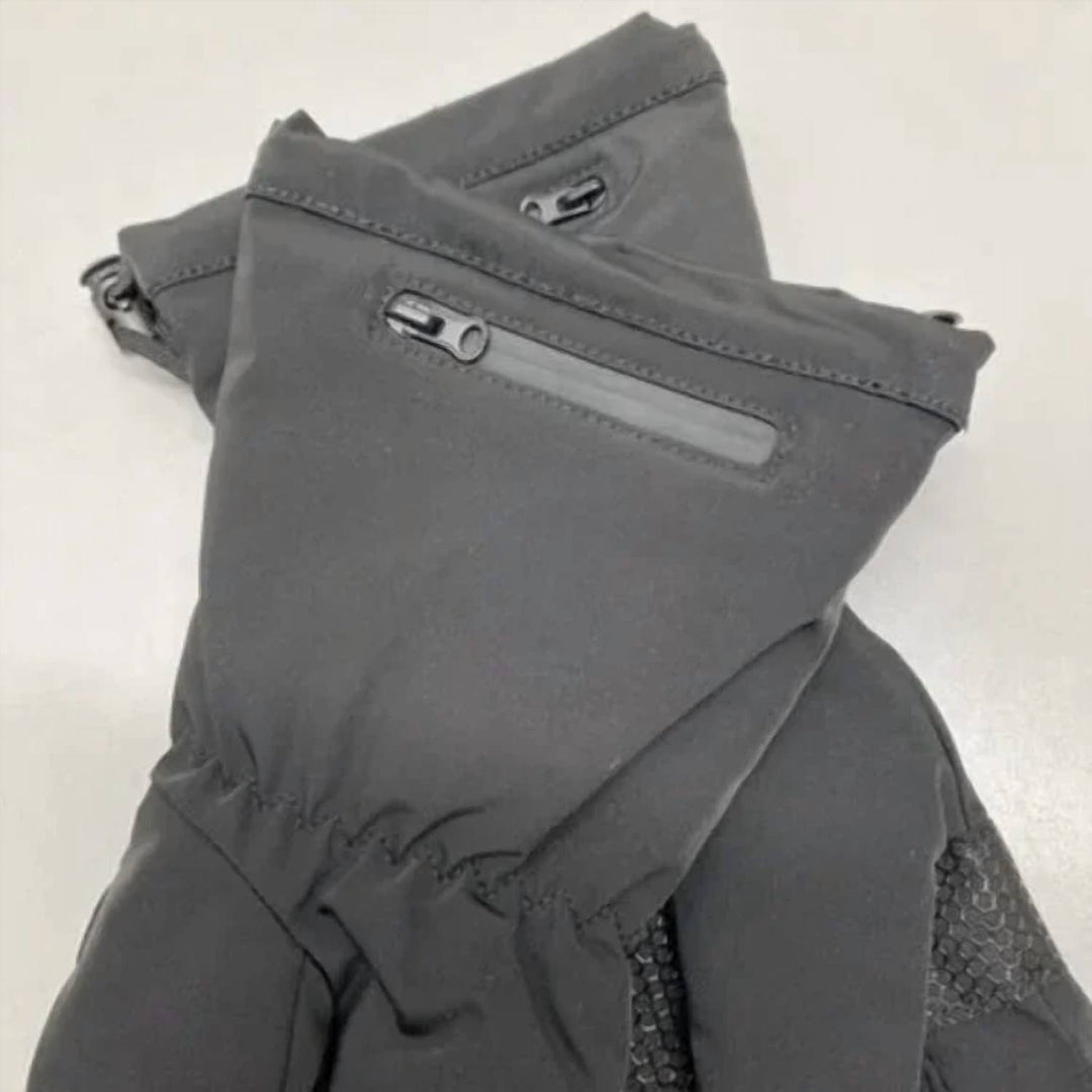 unisex buffalo heated gloves 2.0 in black