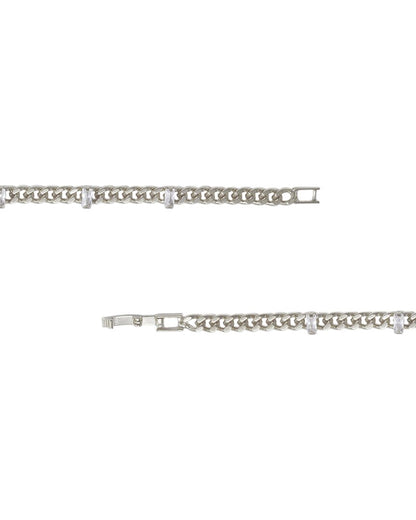 lighton 14k plated cz bracelet