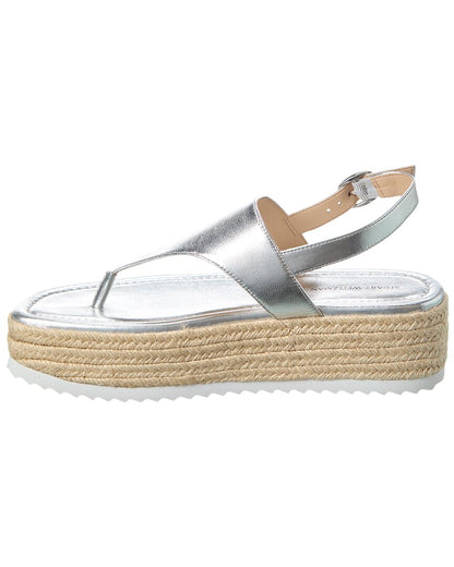 mel patent espadrille flatform sandal