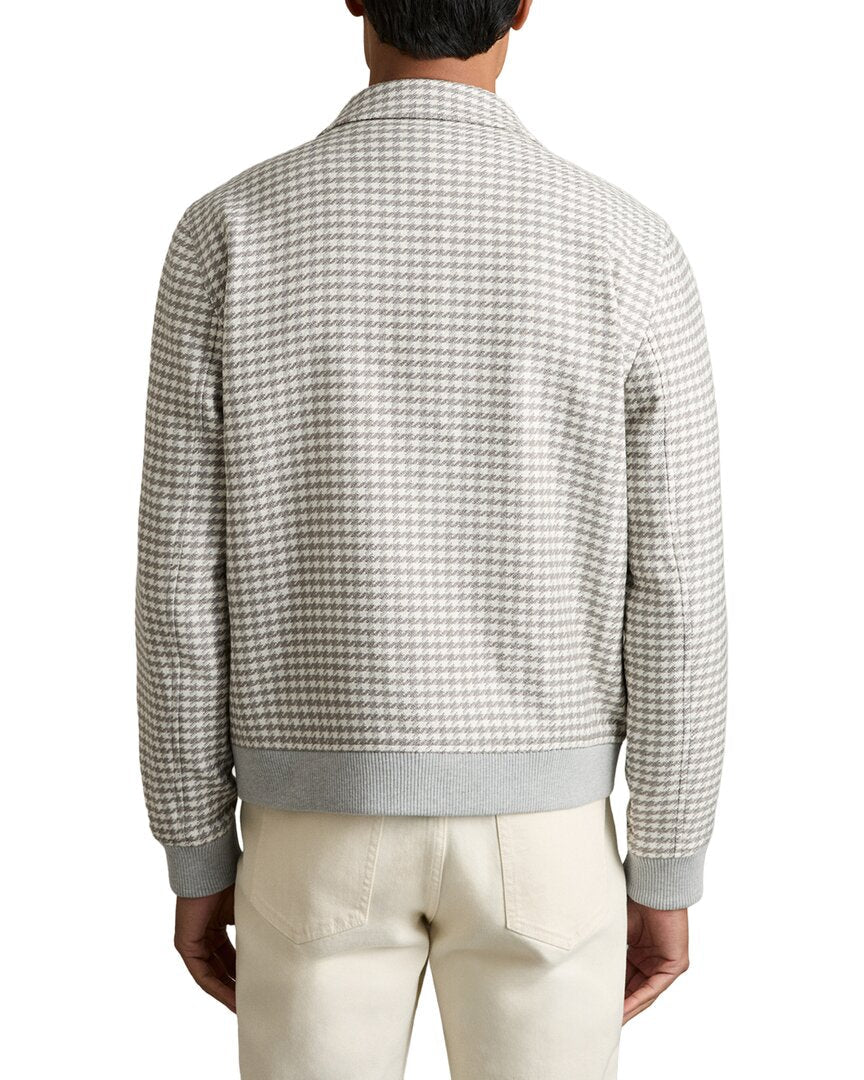 benny dogtooth check jacket