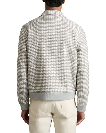 benny dogtooth check jacket