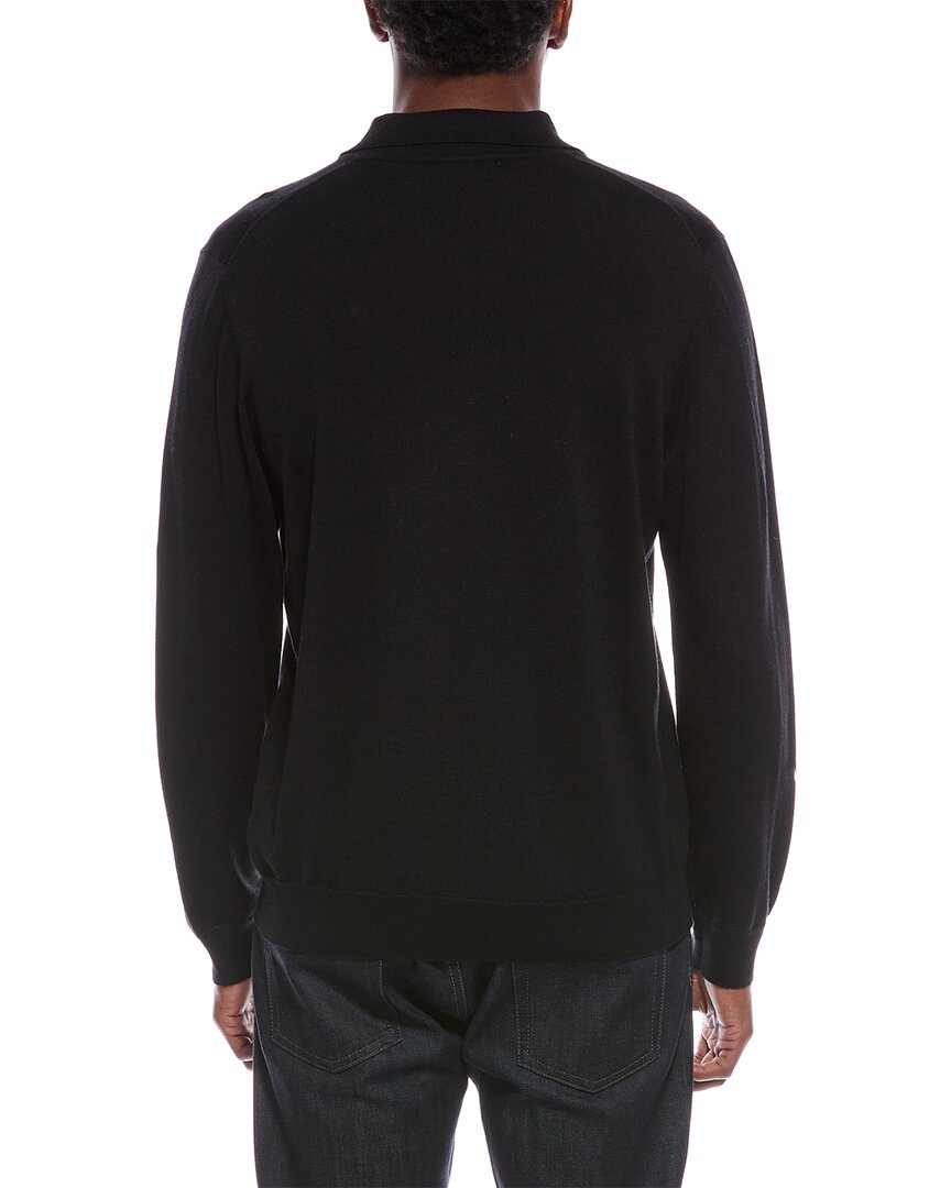 savona wool & silk-blend polo shirt