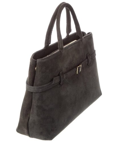 elspeth suede shoulder bag