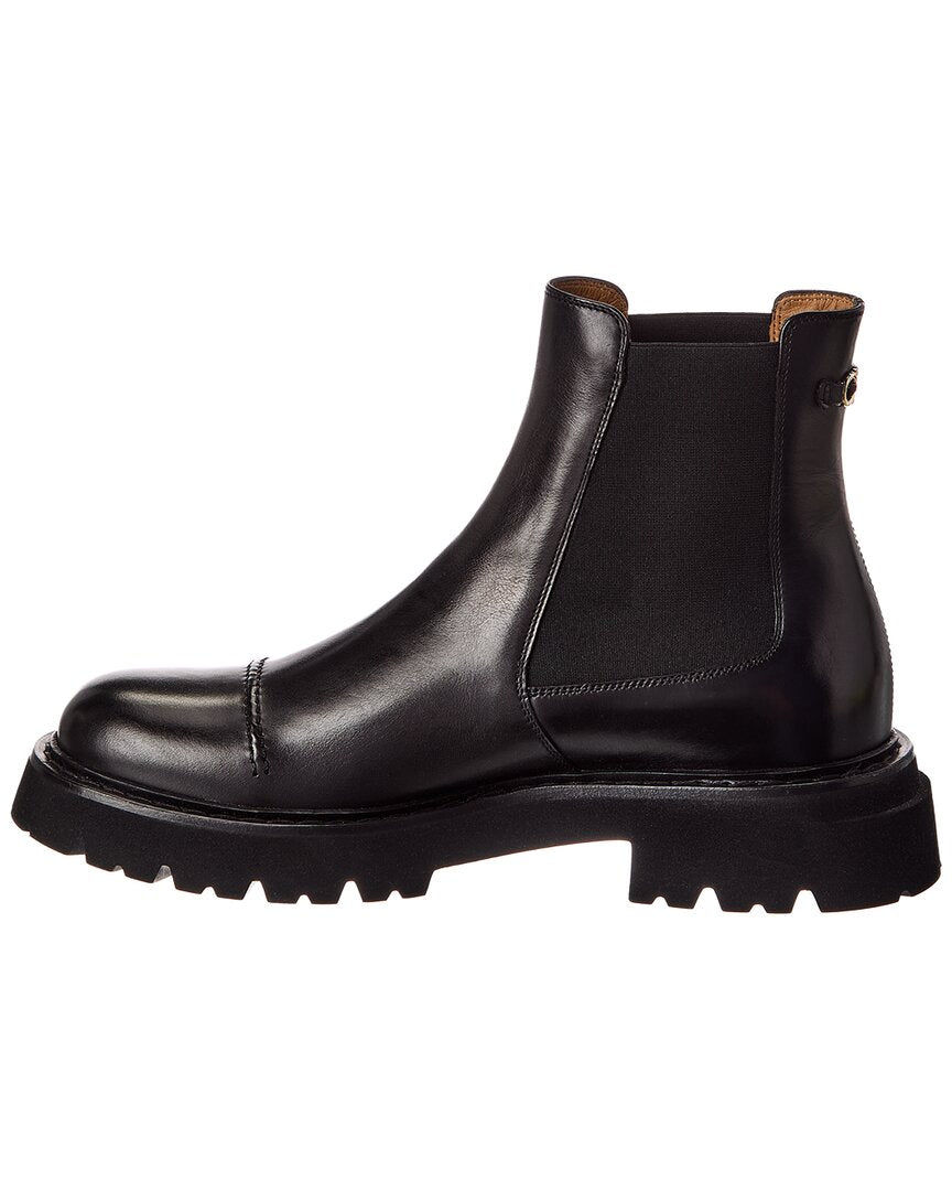ferragamo george 2 leather boot