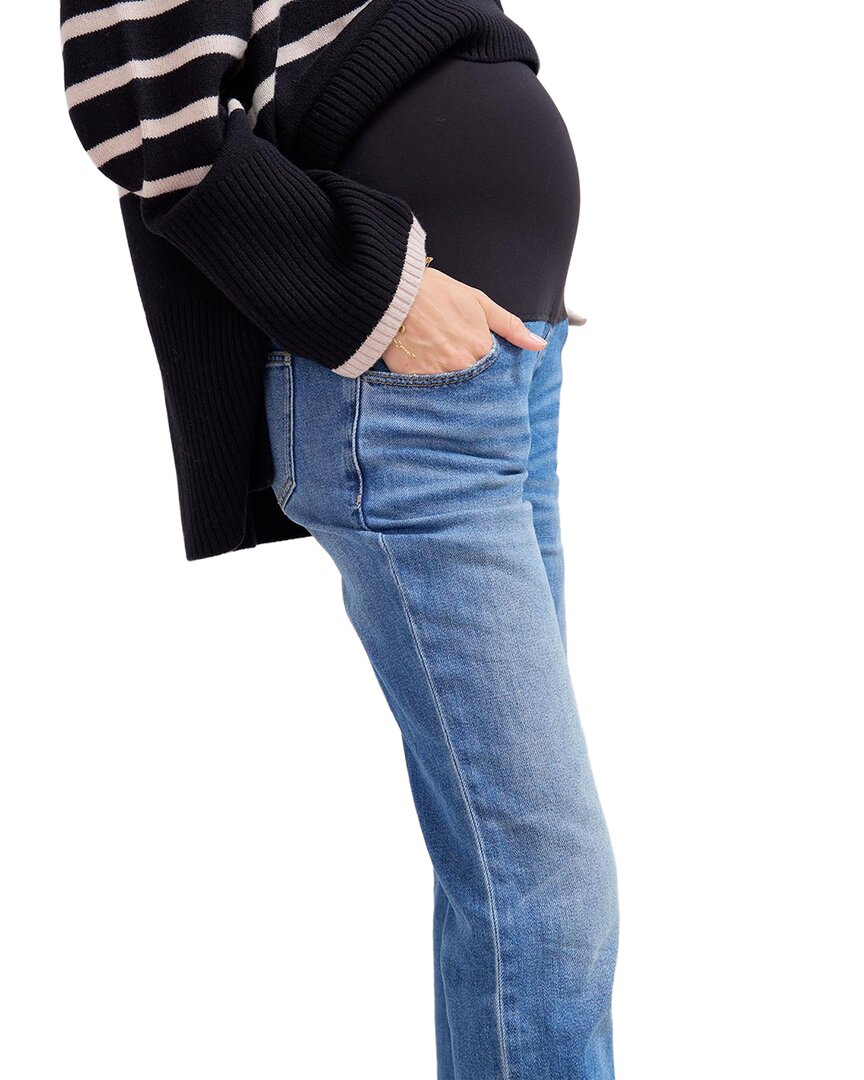 the over the bump straight maternity jean