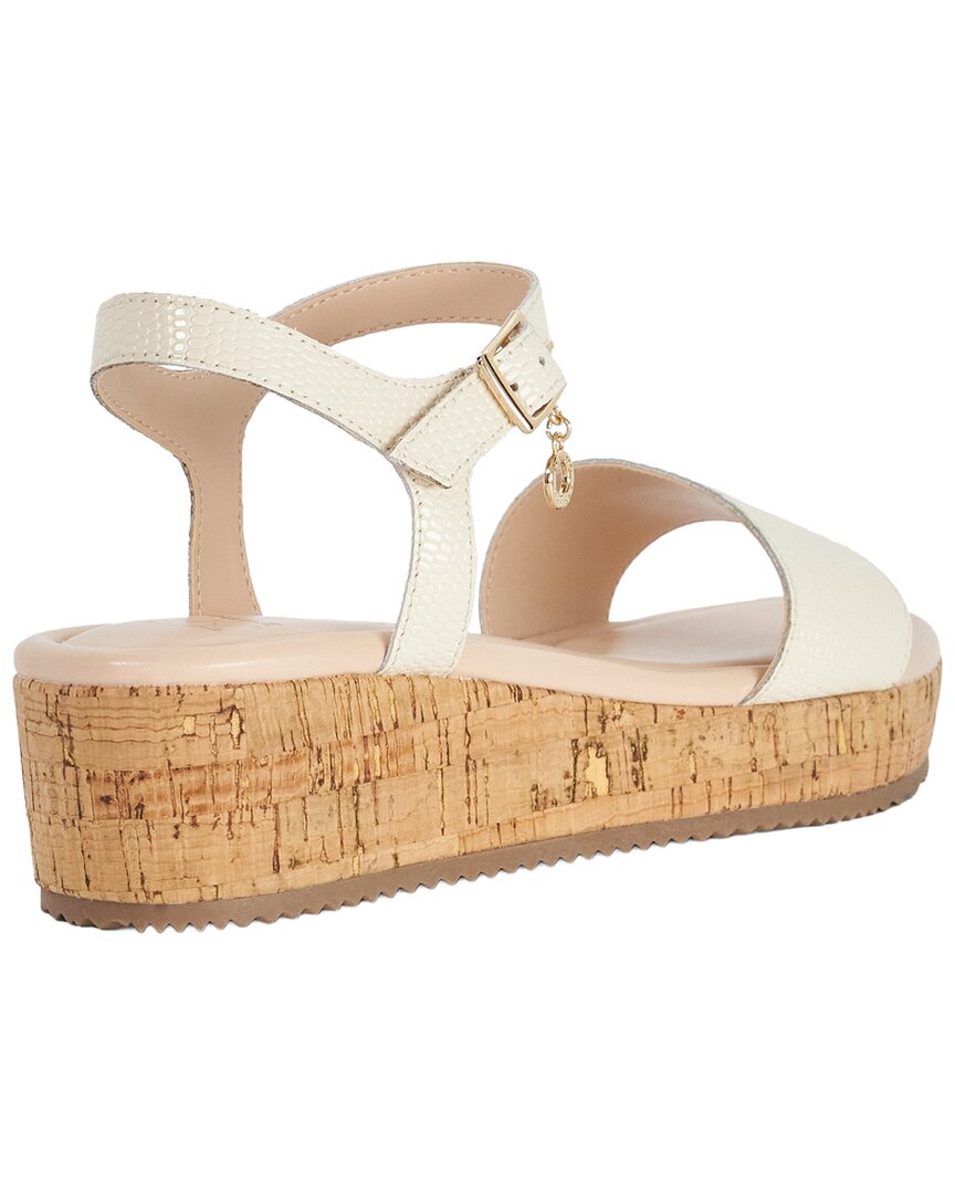 liara leather wedge