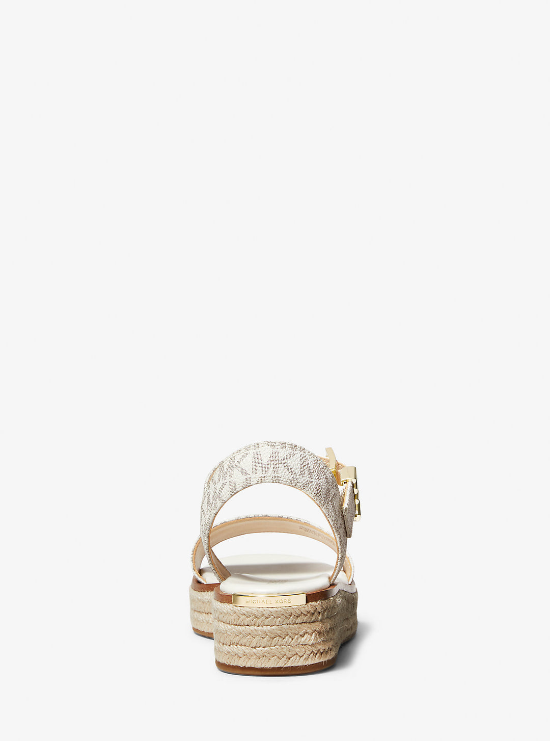 richie signature logo platform espadrille sandal