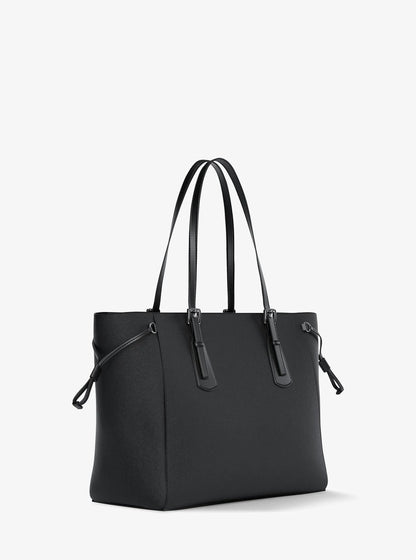 voyager large saffiano leather tote bag