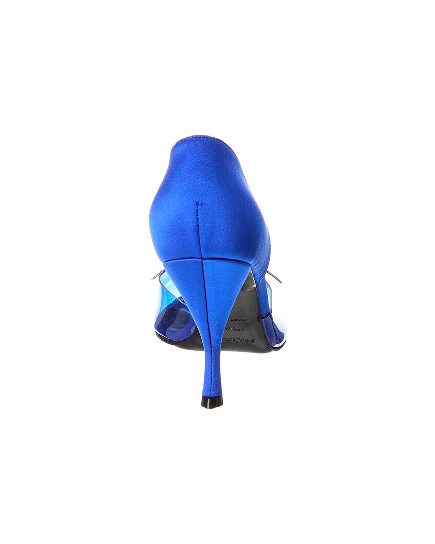 satin pump