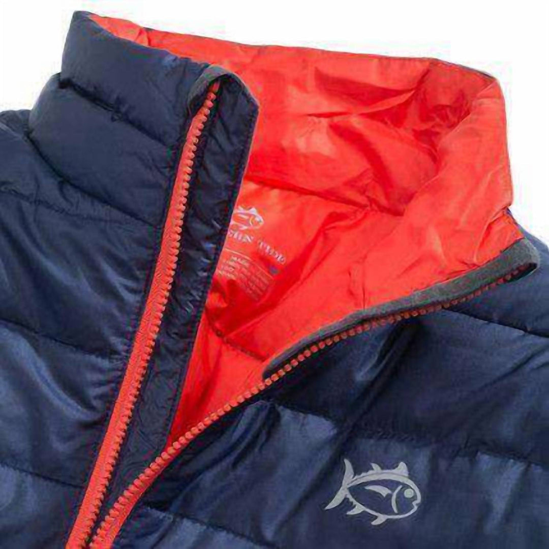 men's altitude down vest in navy