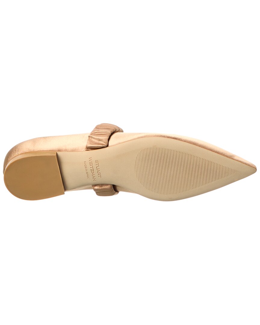 maxine satin ballet flat