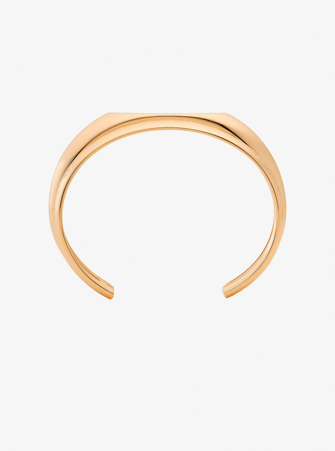 logo engraved cuff