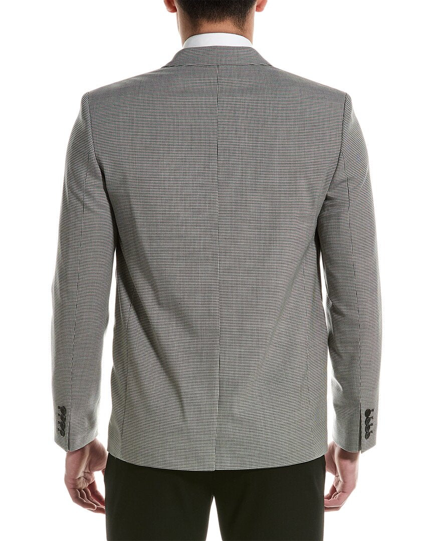 wool-blend suit jacket