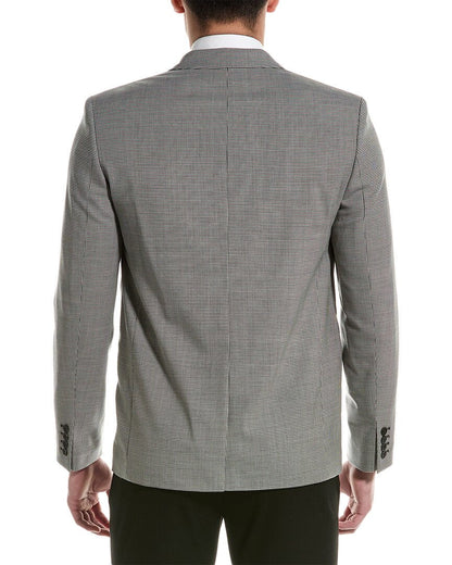 wool-blend suit jacket