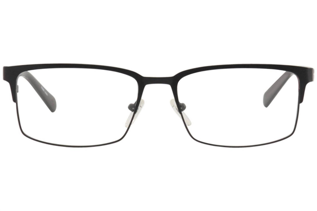 men's ben rectangular optical frame in satin black