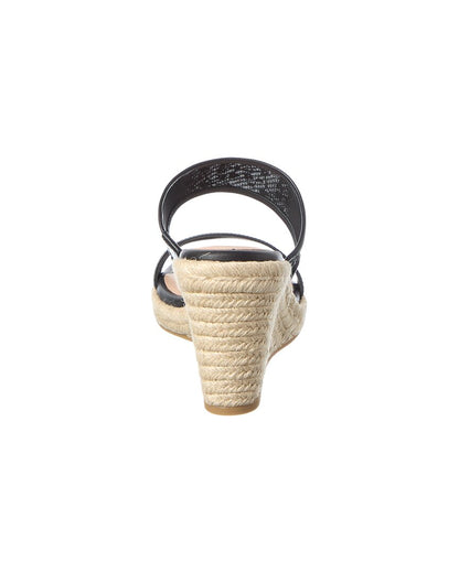 lily espadrille wedge sandal canvas