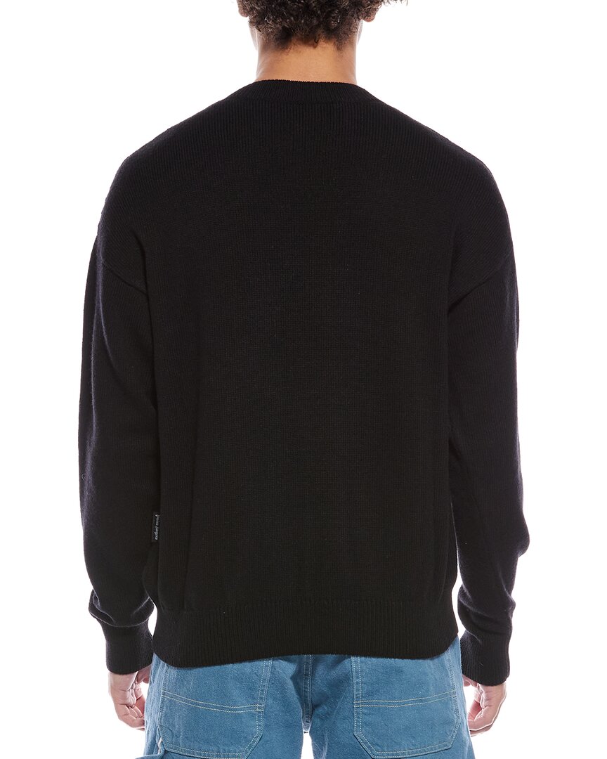 wool & cashmere-blend crewneck sweater