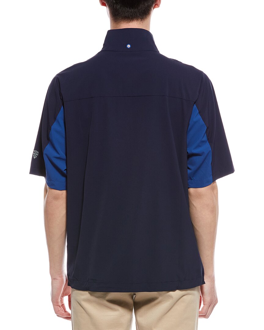 1/4-zip windshield
