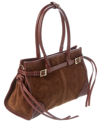 sadie suede tote