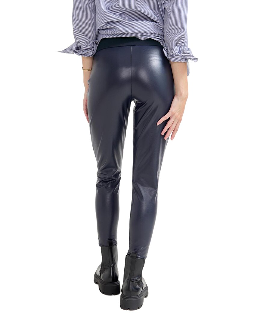 the vegan stretch leather legging
