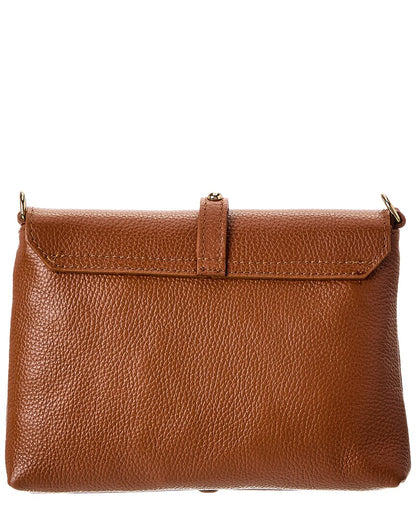 waverly leather clutch