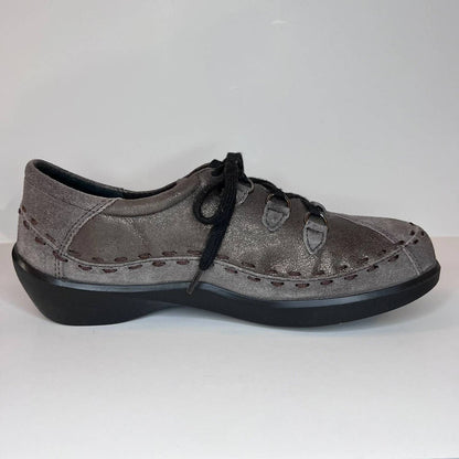 women's allsorts lace shoes in espresso