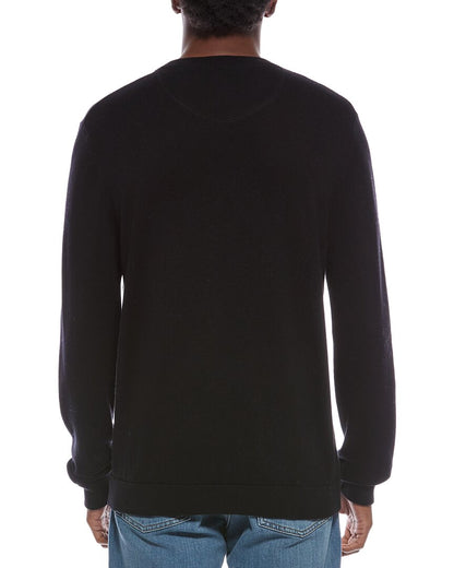 wool-blend crewneck sweatshirt