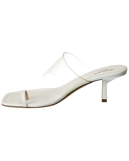 dionne leather & vinyl sandal