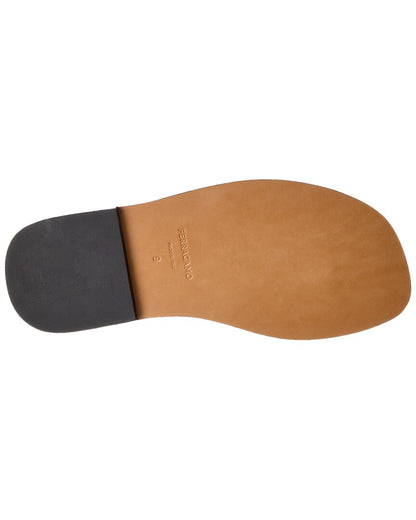 ferragamo gioventu leather sandal