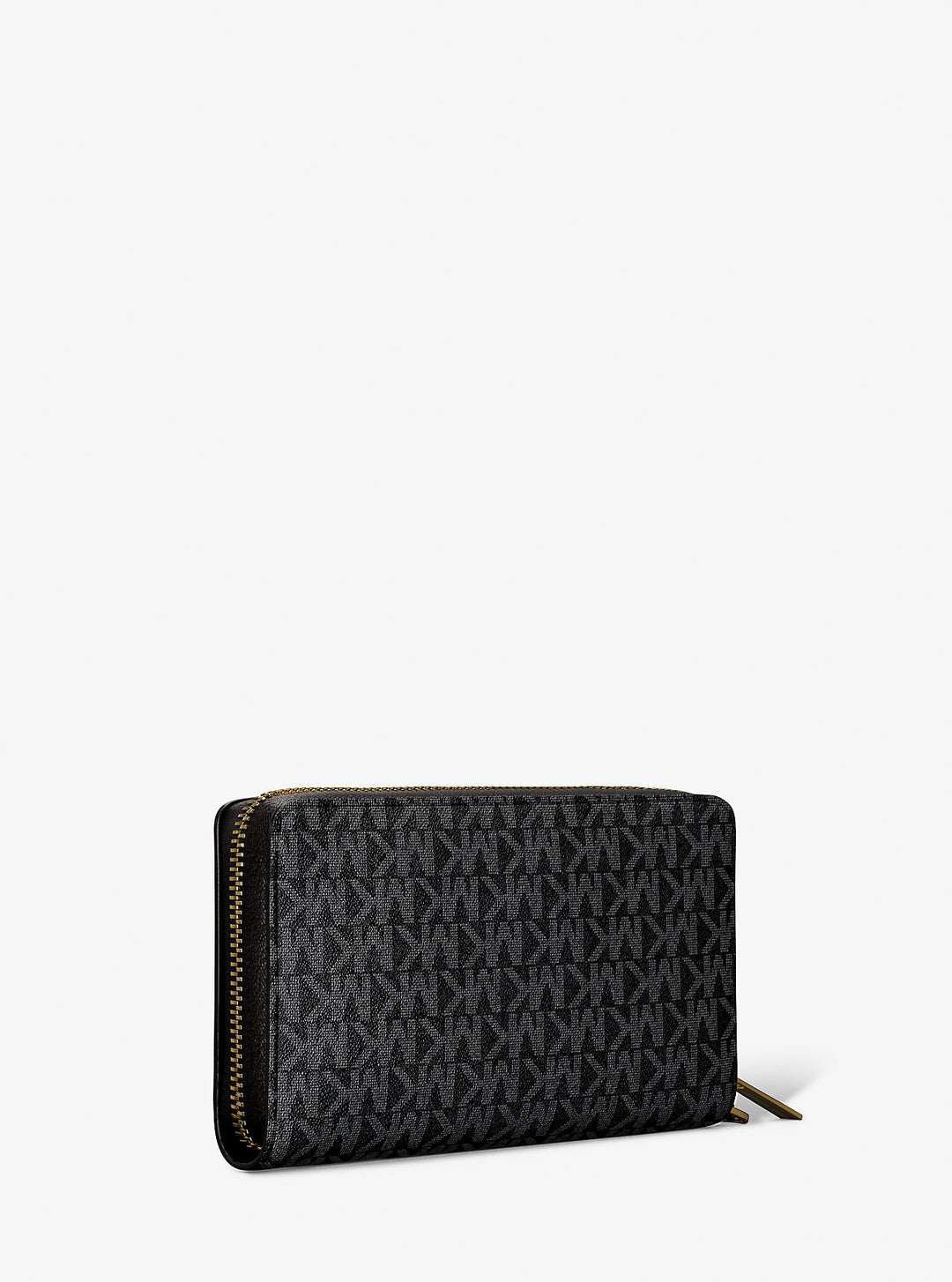 jet set large signature logo smartphone wallet