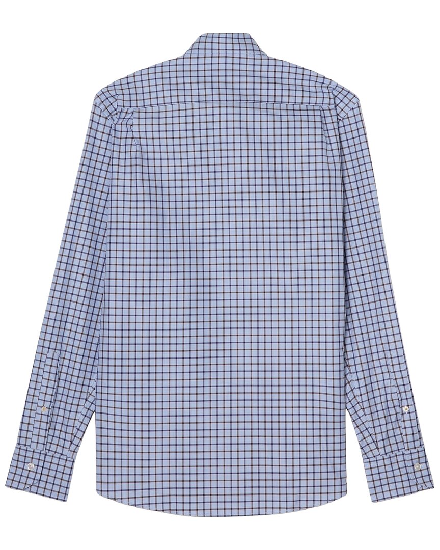 reynolds twill check dress shirt